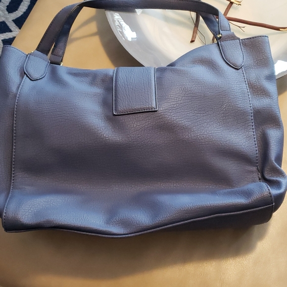 NAVY BLUE HOBO BAG - Picture 4 of 5